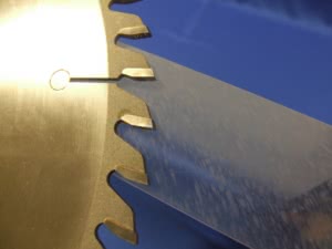 Polish saw blade
